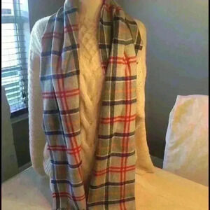 Fall Plaid Scarf